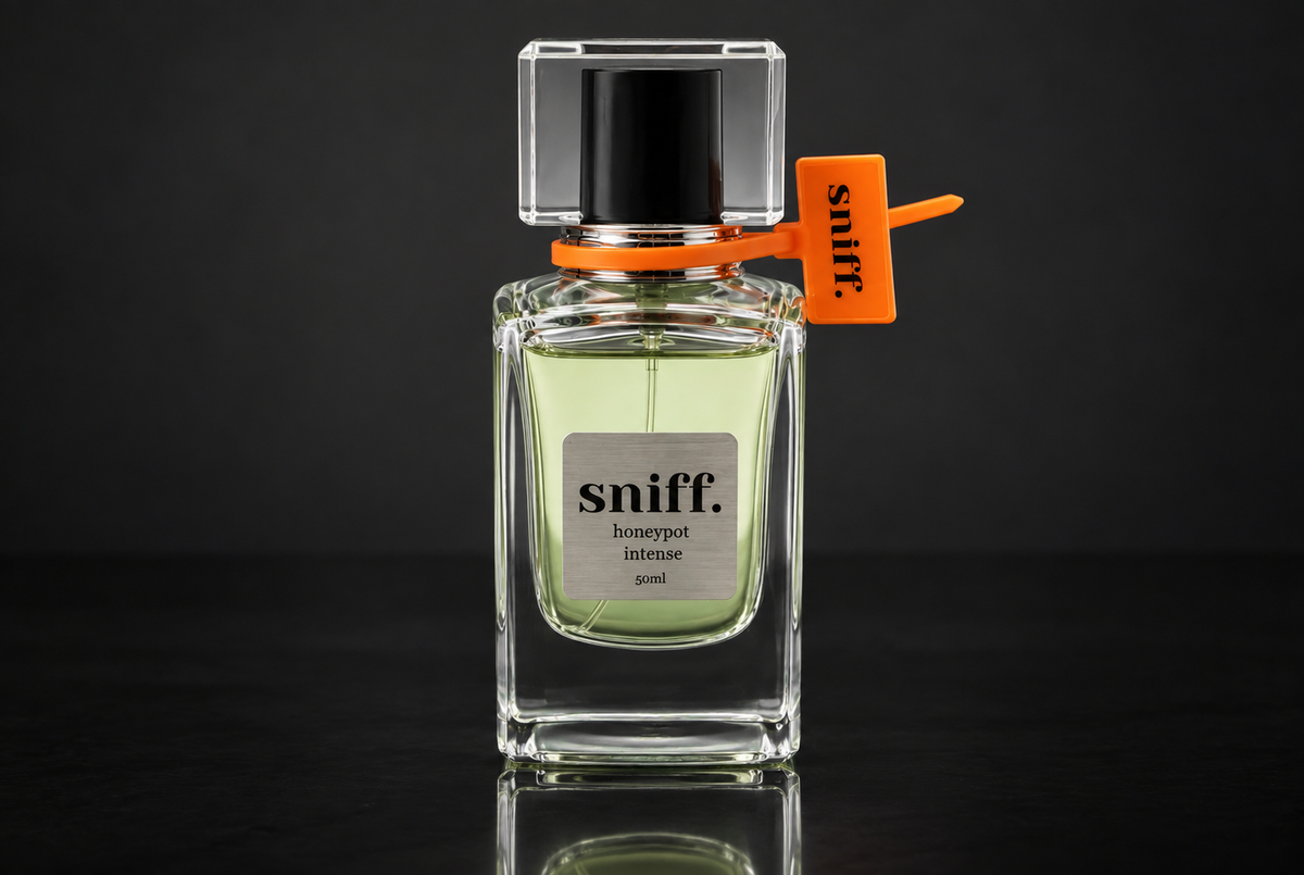 Honeypot Intense — bottle detail