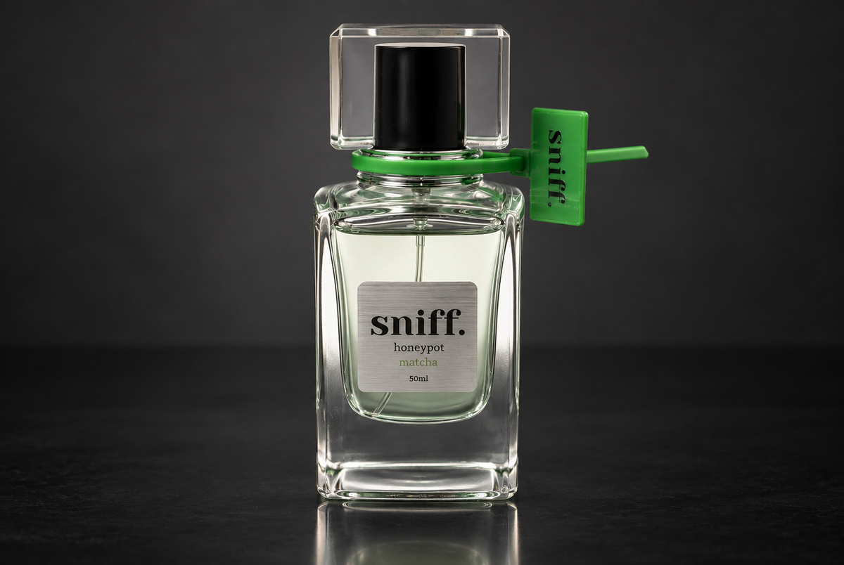 Honeypot Matcha — bottle detail