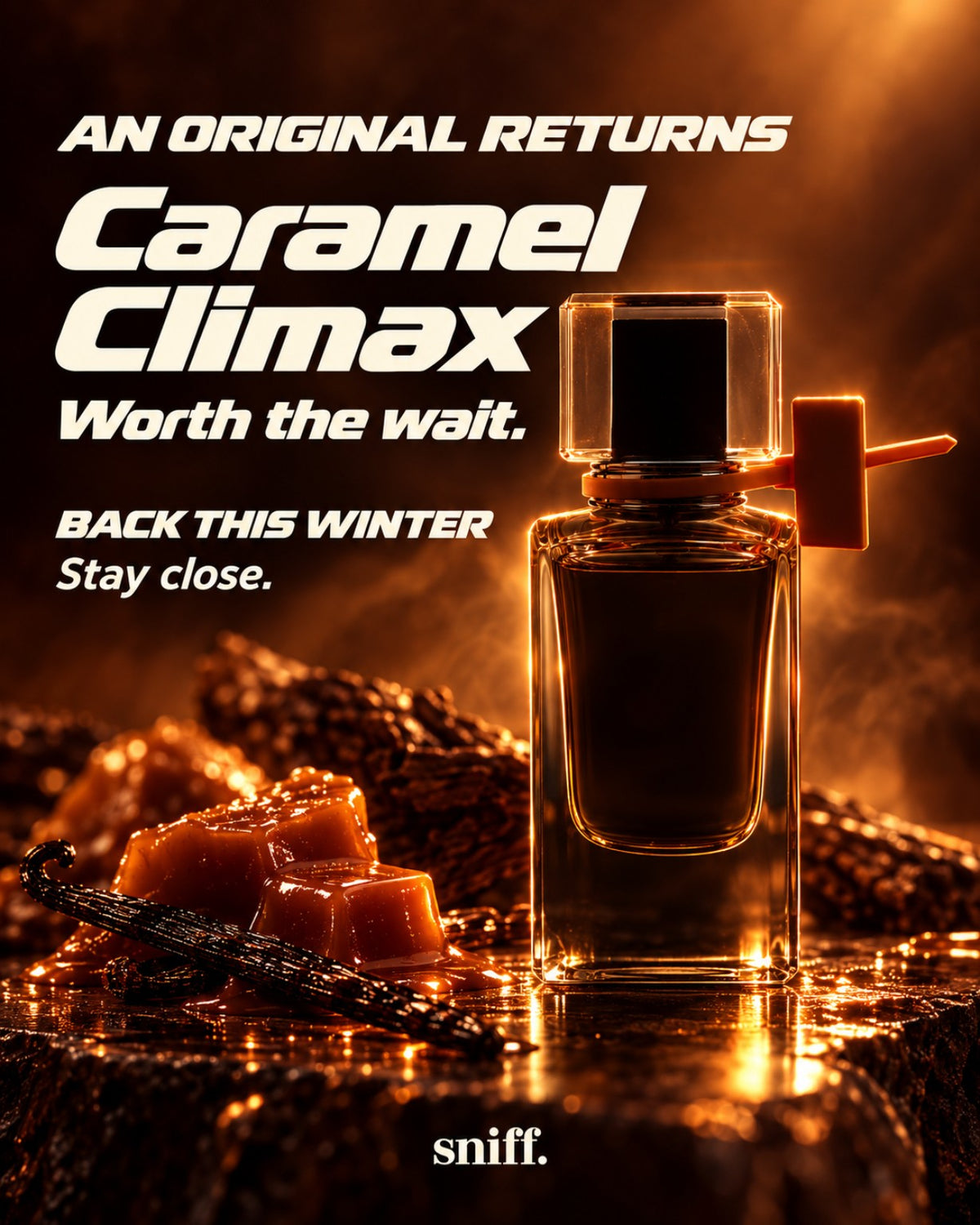 Caramel Climax. Back this winter.