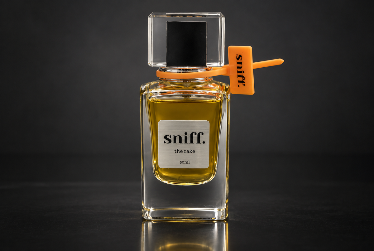 The Rake — bottle detail