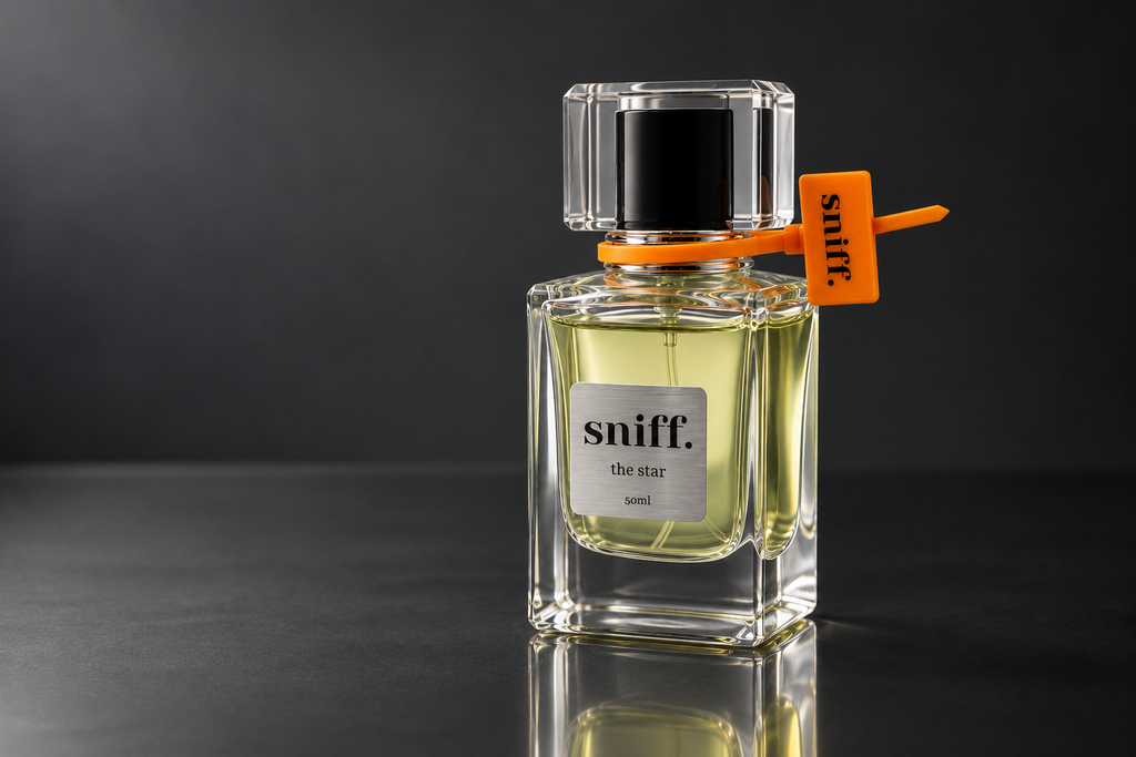The Star — three-quarter angled view, 50ml bottle pictured.